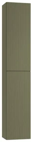 Colonna per mobile bagno Opera 2 ante P 27 x L 30 x H 160 cm laccato opaco verde salvia