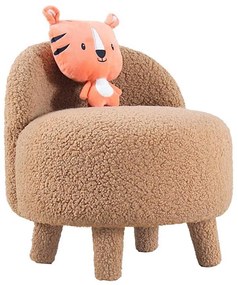 Poltroncina per bambini PIXI Ø 46 cm marrone