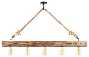 Lampadario su filo EREBOS 5xE27/100W/230V