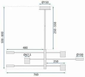 Lampada APP597-6C