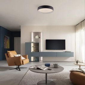 Schöner Wohnen 14594-18 - Plafoniera LED dimmerabile TAVOLI LED/20W/230V nero + telecomando