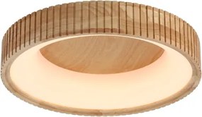 Brilagi - Plafoniera LED FALCON WOOD MODERN LED/30W/230V Ø 45 cm legno