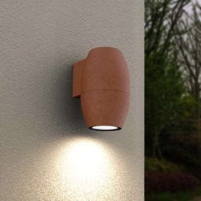 Applique Ovale Monodirezionale IP65 GU10 per esterni - Corten
