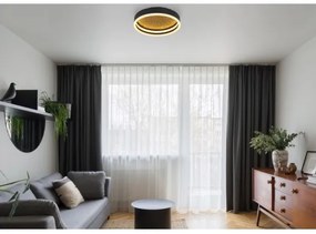 Globo 48460-24 - Plafoniera LED HEDI LED/24W/230V d. 30 cm nero