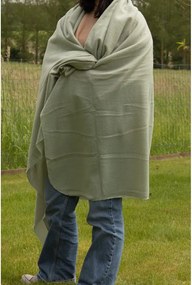 Coperta verde in vello 130x160 cm Riso – Tiseco Home Studio