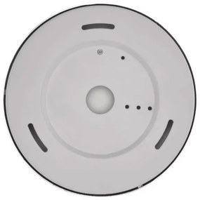 Plafoniera LED LED/12,5W/230V 3000/3500/4000K diametro 17 cm cromo