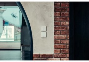 Immax NEO 07507L - Interruttore 2-bottoni SMART 1xCR2430 Zigbee 3.0 Tuya