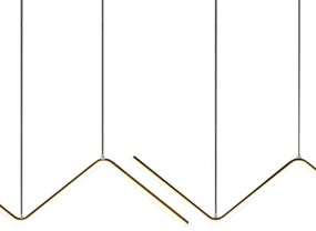 Lampadario LED a sospensione con filo VERTE 2xLED/11W/230V nero