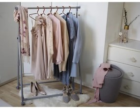 WENKO 22448100 - Sgabello CANDY 36x50,5 cm grigio/nero