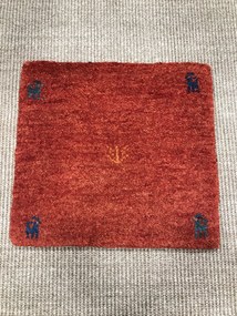 Gabbeh Tappeto persiano 40x40 Rosso (Iran) Annodato A Mano
