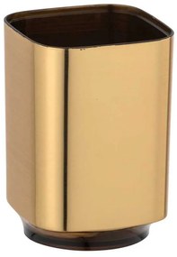 Set di accessori da bagno dorato in plastica Auron - Wenko