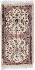 Agra Tappeto 30 x 60 (Indian) Annodato A Mano