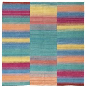 Kilim Tappeto 170x170 (Iran) Tessuto A Mano