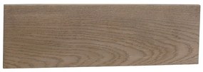 Applique da parete rustica in legno 45 cm con LED 2 luci - Ajdin