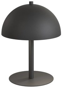 Lampada Da Tavolo Moderna Demetra Acciaio Nero 2 Luci G9 Ip20