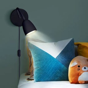 Solight WO54-B - LED Lampada da parete dimmerabile LED/4W/230V nero