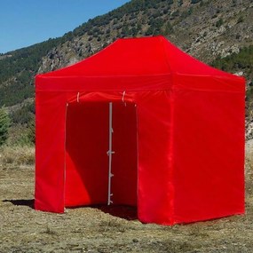 Gazebo 3x2 Eco (Kit Completo) - Rosso