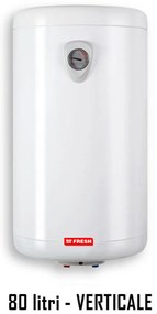 Scaldabagno elettrico scalda acqua boiler scaldino lt 80 litri verticale