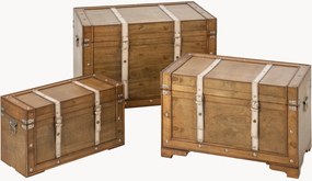 Set di 3 bauli Antique