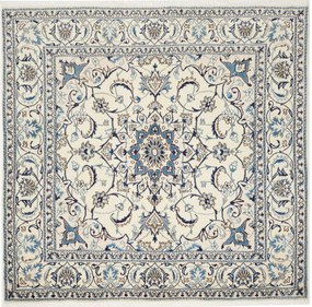 Nain Tappeto 190 x 200 Beige (Iran) Annodato A Mano
