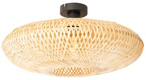 Plafoniera Smart in Bamboo 50 cm Incl. Wifi G95 - Ostrava