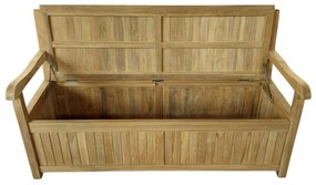 PALMIRA - panca contenitore in teak