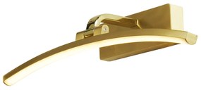 Applique Moderna Santorini Acciaio Ottone Alluminio Led 8,2W 3000K