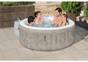 Piscina Idromassaggio Gonfiabile 180x66 cm Tonda Lay-Z-Spa Madrid AirJet Bestway 60055