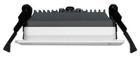 Faro da incasso 10W Foro 85x85mm UGR19 con driver Philips CRI92 CCT Colore Bianco Variabile CCT