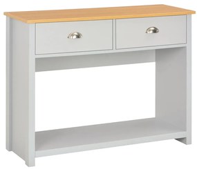 Tavolo Consolle Grigio 97x35x76 Cm /