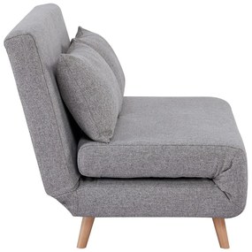 Divano letto grigio 140 cm Marlow - House Nordic