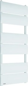 Termoarredo bagno DE'LONGHI 119.8x48.5 cm interasse 450 mm bianco serie Prince