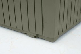 Baule da Esterno Keter Springwood 123x53,5x57 cm in Resina Verde...