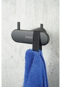 Deante ADR_N121 - Gancio da parete ROUND nero