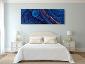Quadro su tela – Astrazione blu