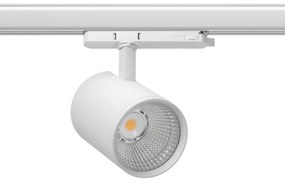 Faro LED 12W-40W Trifase Bianco, CRI90 UGR19, 45° - KGP driver Colore  Bianco Caldo 2.700K