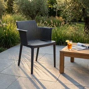 MAKKA - poltrona da esterno ed interno in plastica