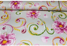 Tessuto cotone tovagliato al metro, alt. 140 cm