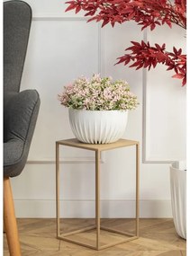 Portafiori 40x24 cm beige