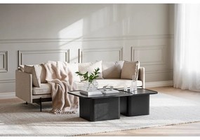 Tappeto in lana grigio chiaro 400x300 cm Auckland - Rowico