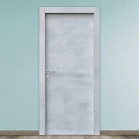 Porta battente Cemento cemento grigio L 70 x H 210 cm reversibile