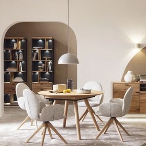 Schöner Wohnen 11728-39 - Lampadario a sospensione ALI con cavo, 1xE27/25W/230V, Ø 38 cm, grigio