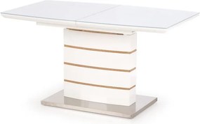 Tavolo allungabile metallo + MDF Toronto - L 140-180 x l 80 x h 76 cm