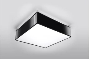 Plafoniera nera a soffitto Mitra - Sollux