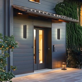 Brilagi - Applique da esterno LINEAR LED/8W/230V 3000K IP65 nero