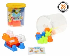 Set di Costruzioni Multicolore (28 pcs)