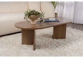 Tavolino da salotto NEL in noce