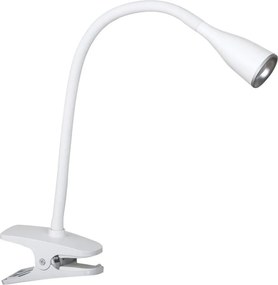 Rabalux 4196 - lampada da tavolo LED con morsetto JEFF LED/4,5W/230V bianca