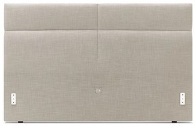 Letto matrimoniale imbottito beige con griglia 180x200 cm Elyna - Bobochic Paris