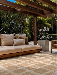 Tappeto da interno/esterno color crema/di colore naturale 120x170 cm Haringey Ruskin – Ted Baker